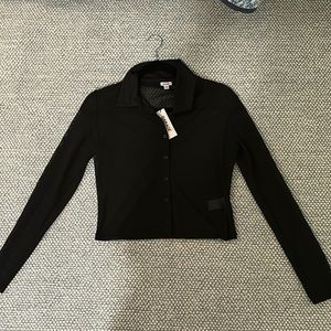 Sheer Long Sleeve Top